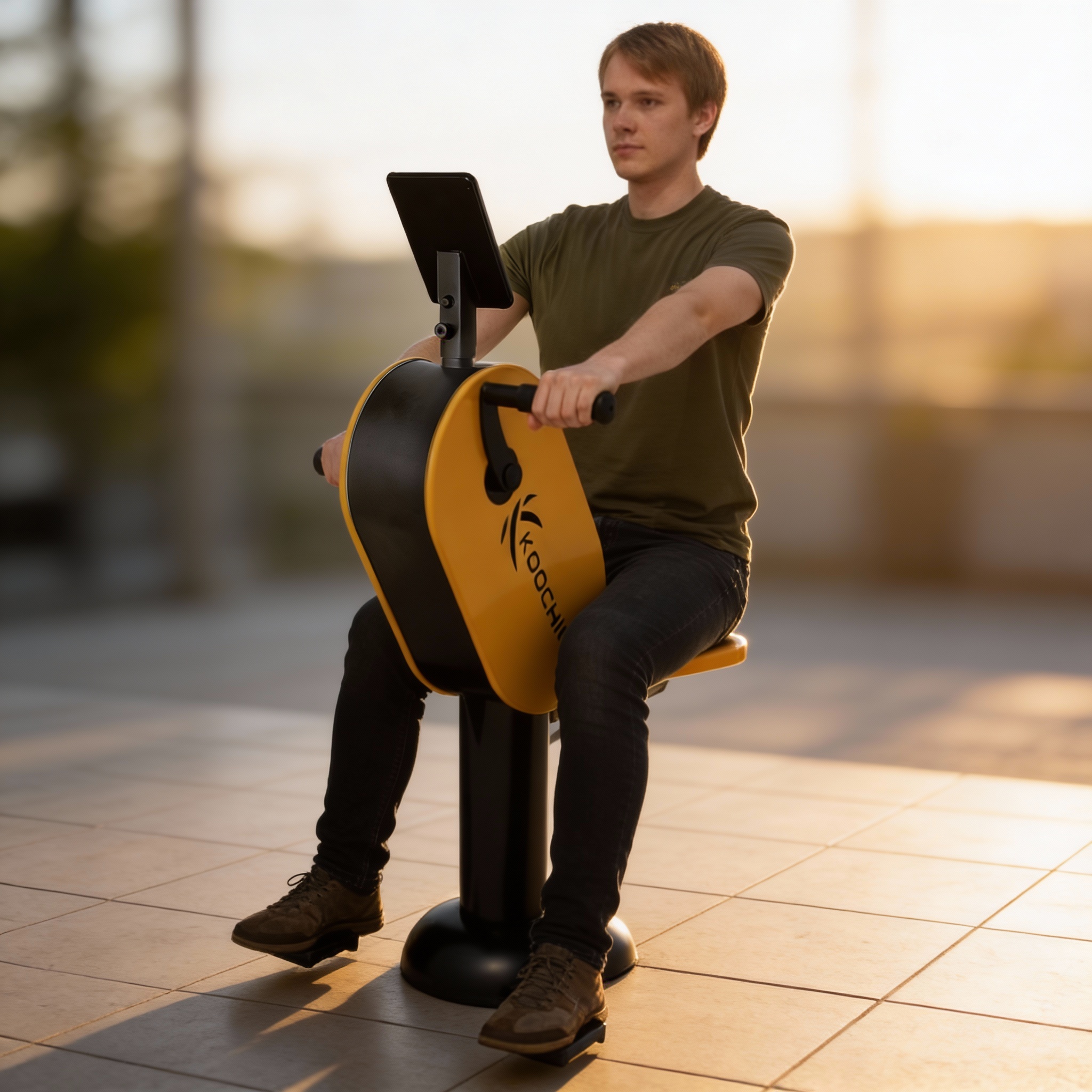 Power Sitting Hand Bike